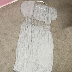 Do Everything in Love Light Gray kimono